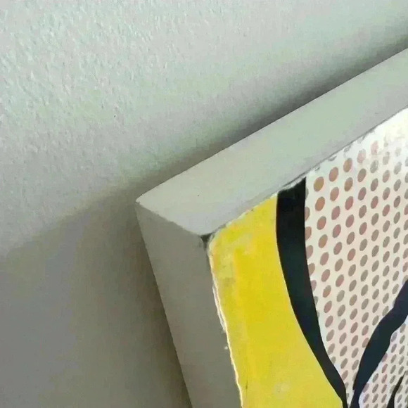 Retro Pop Art  Women Face Print on Wood Home Decor - Picture 8 of 12